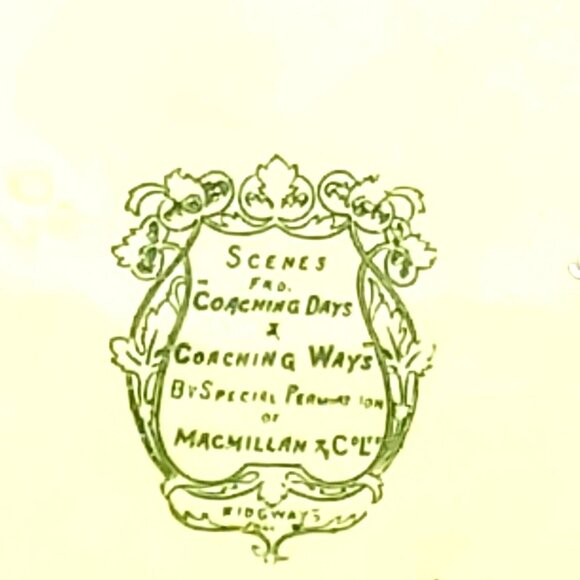 Ridgways-Scene from Coaching Days and Coaching Ways- Book by W. Outram Tristram - Picture 4 of 6